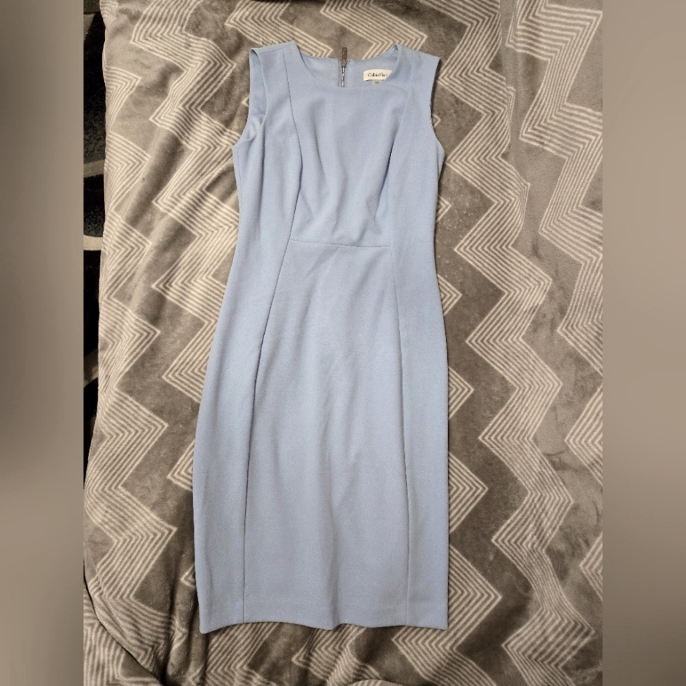 Baby Blue Calvin Klein Dress